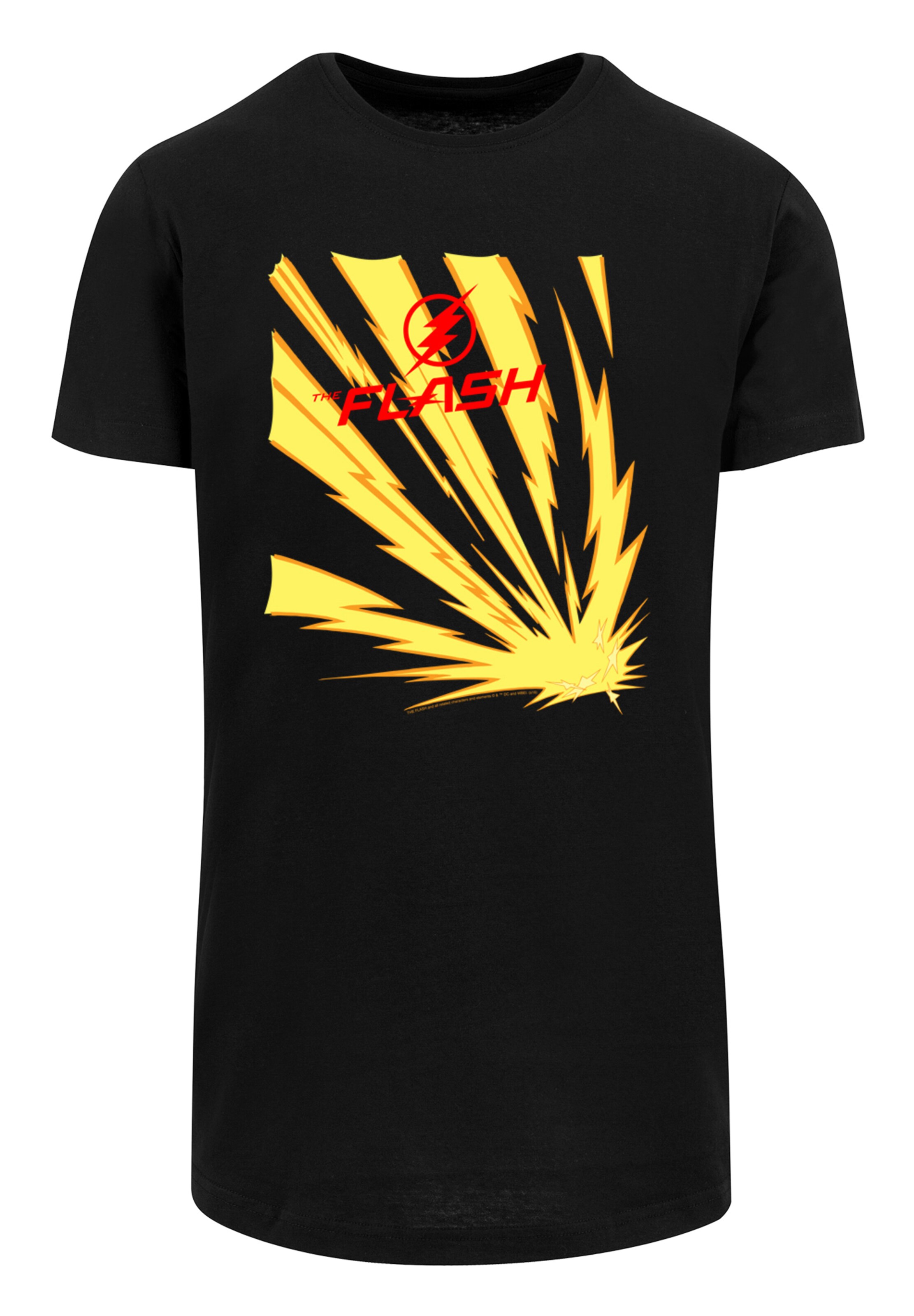 F4NT4STIC Shirt in Zwart: voorkant