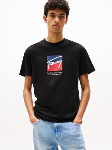 Tommy Jeans Tričko - Čierna: predná strana