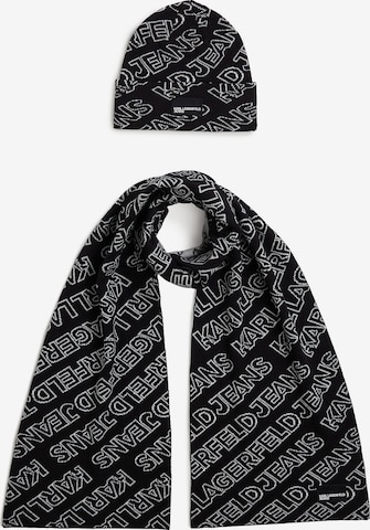 KARL LAGERFELD JEANS Pipo värissä musta: etupuoli