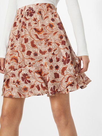 Esqualo Skirt in Orange