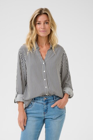Love Copenhagen - Blusa 'Luda' em azul: frente