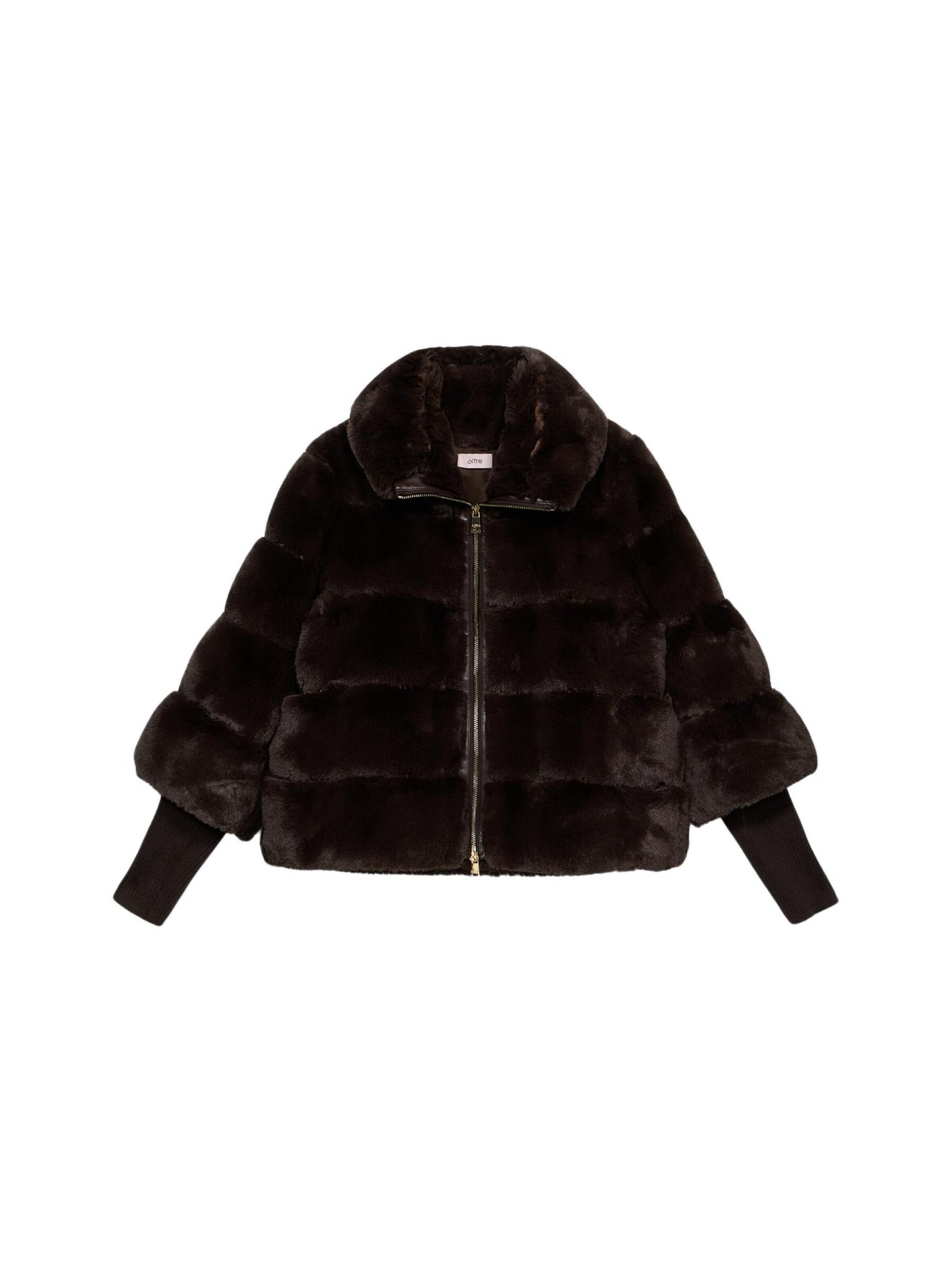 oltre Winter Coat in Brown, Item view