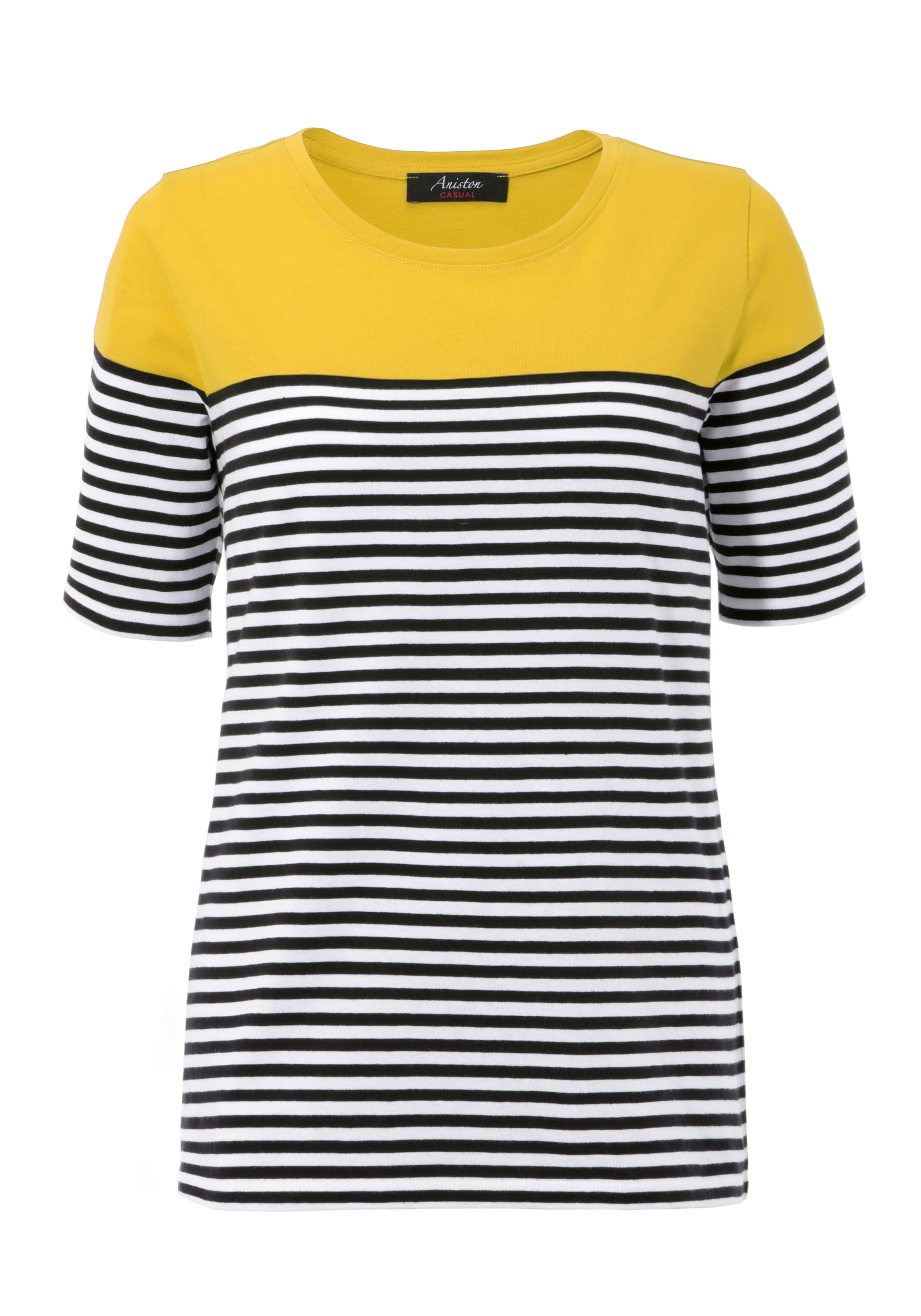 Aniston CASUAL T-Shirt in Schwarz Aniston CASUAL T-Shirt in Schwarz