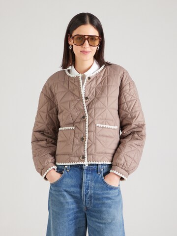 VILA Between-Season Jacket in Grey: front