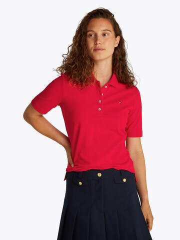 Maglietta '1985' di TOMMY HILFIGER in rosso: frontale