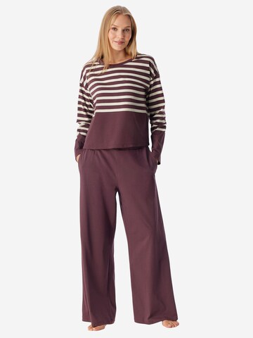 Pyjama ' Casual Nightwear ' SCHIESSER en rouge
