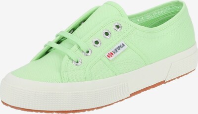 SUPERGA Sneakers laag in de kleur Lichtgroen / Rood / Zwart / Wit, Productweergave