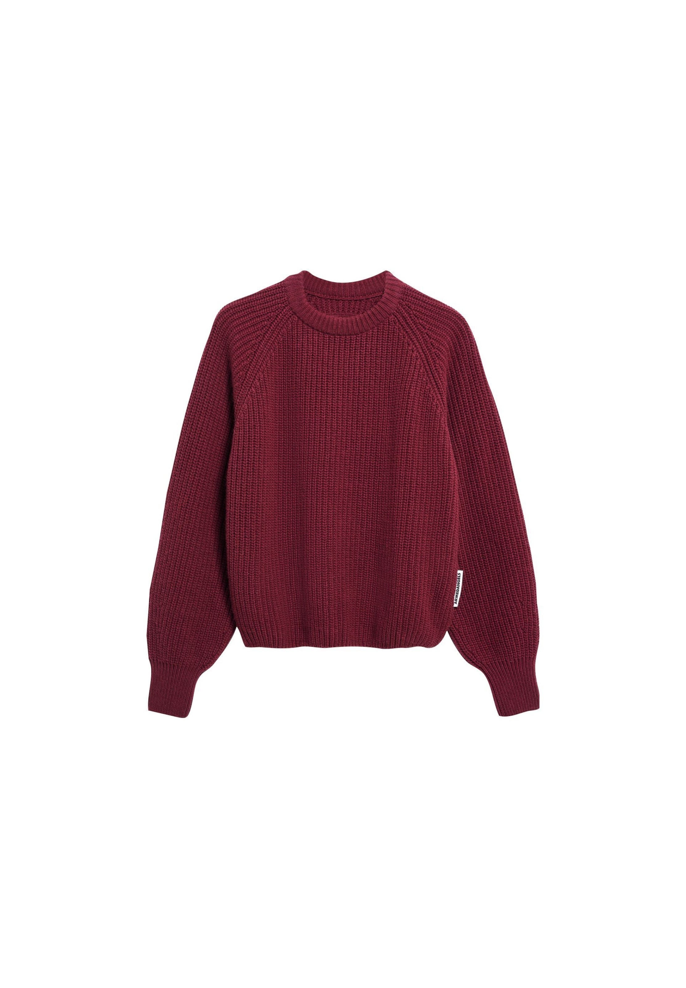 ARMEDANGELS Strickpullover KAAGI in Rot: Vorderseite