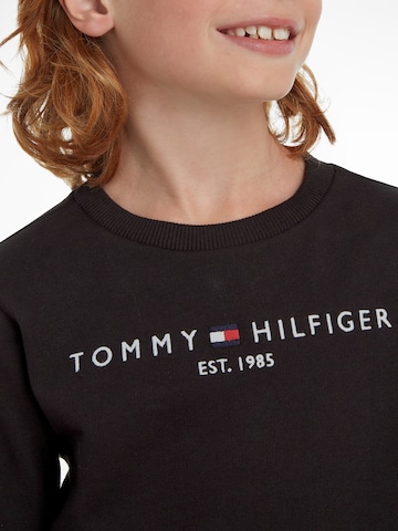 TOMMY HILFIGER Mikina 'Essential' – černá