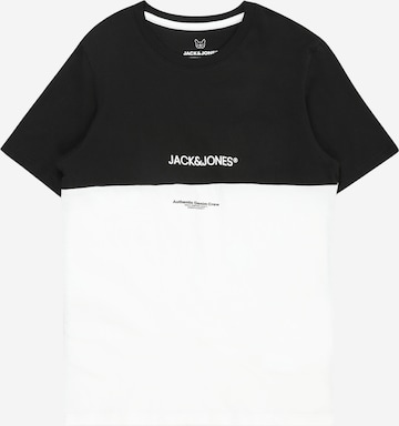 T-Shirt 'RYDER' Jack & Jones Junior en noir : devant