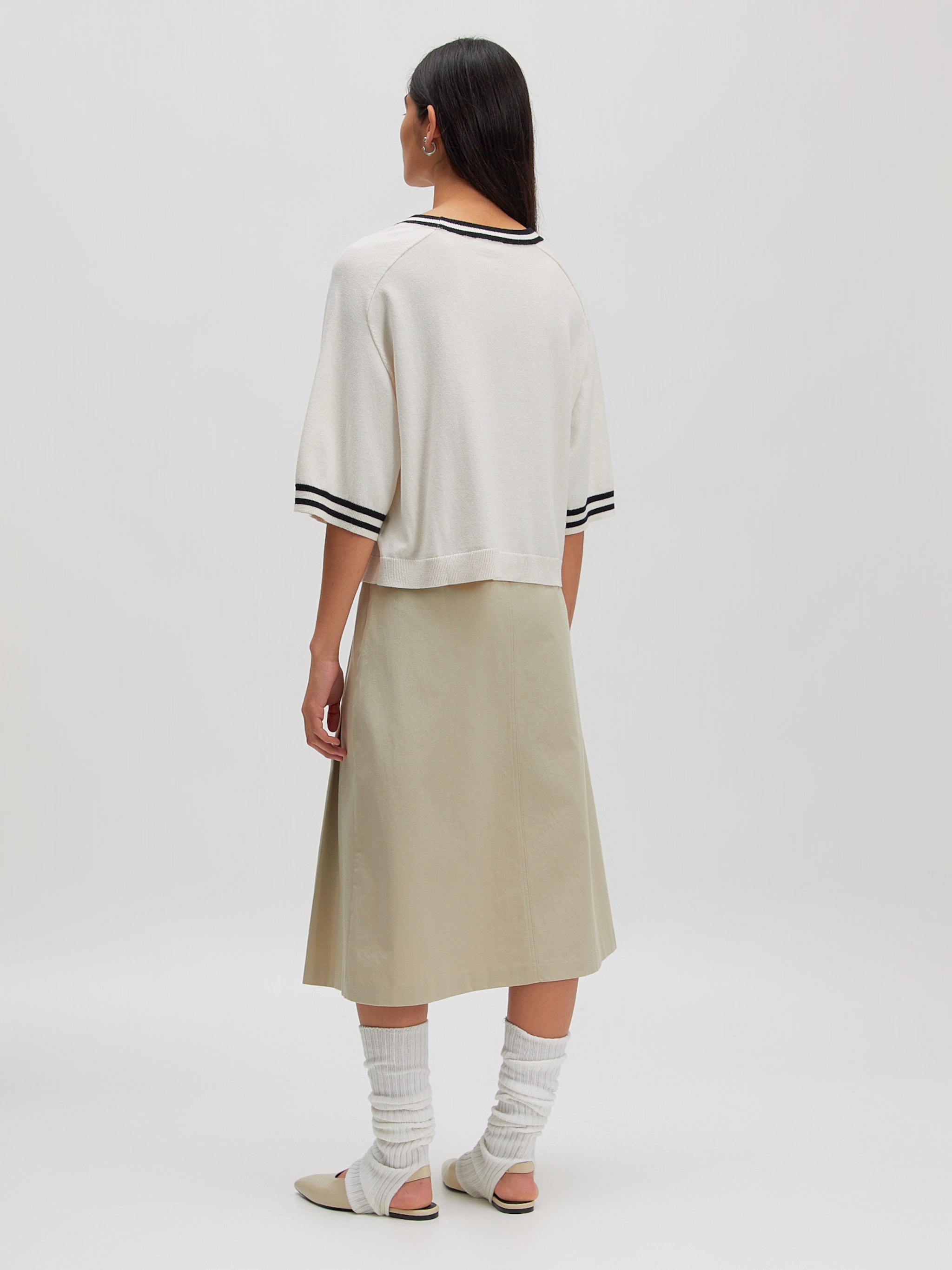 EDITED T-shirt 'Birla' beige