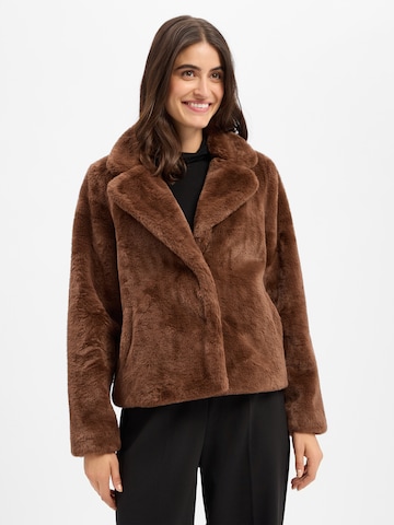 Franco Callegari Between-Season Jacket 'Ina' in Brown: front