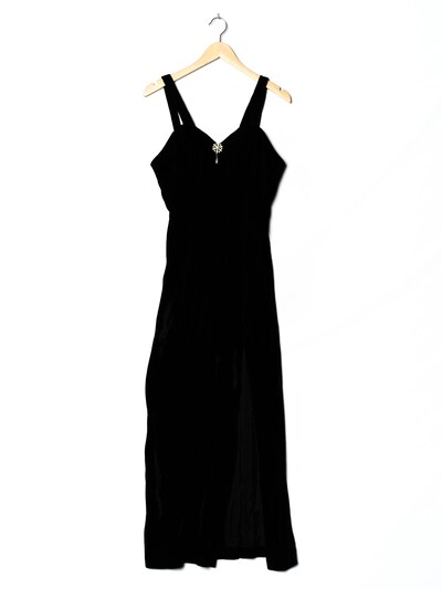 Nu-Mode Samtkleid in S in schwarz, Produktansicht