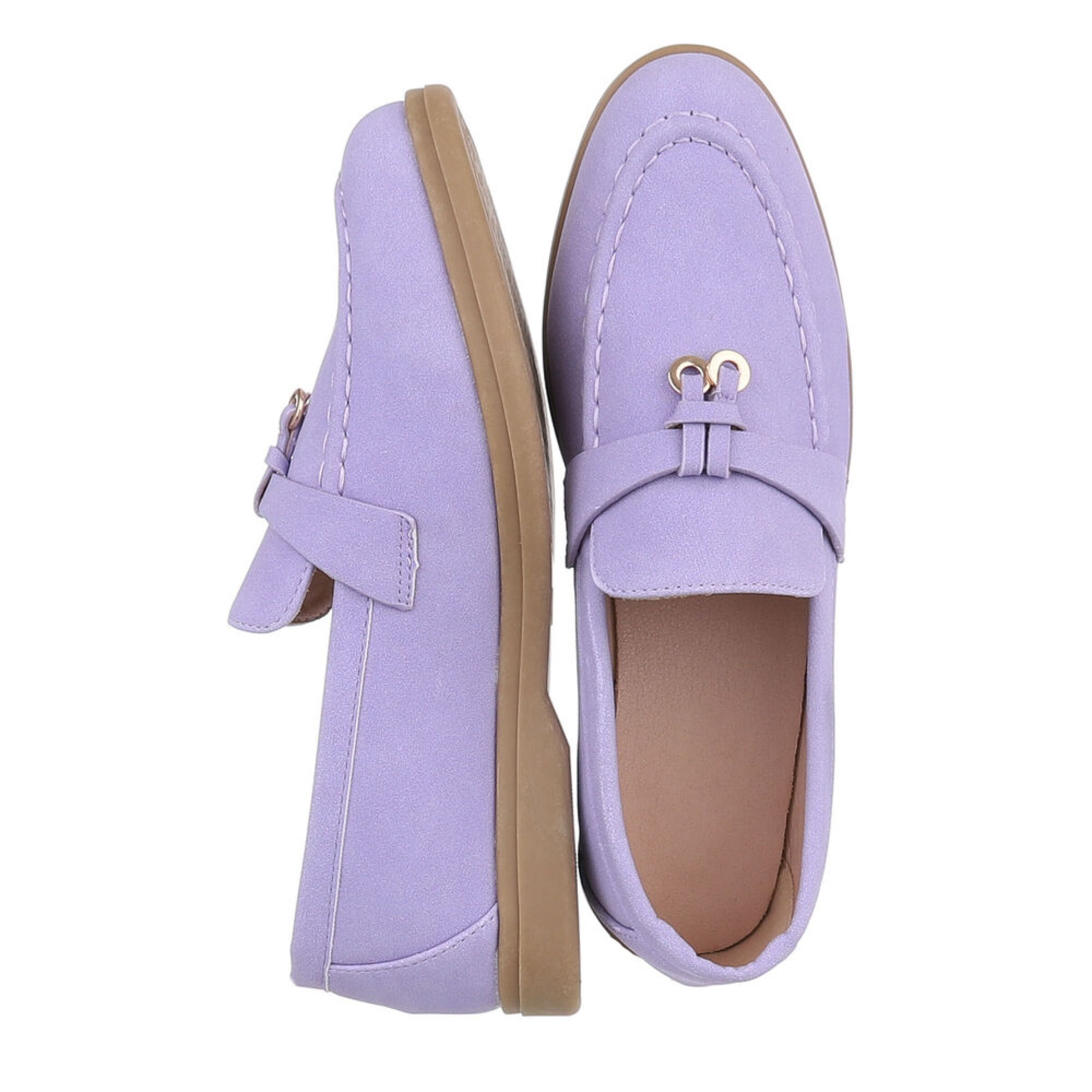 Ital-Design Slipper in Lila