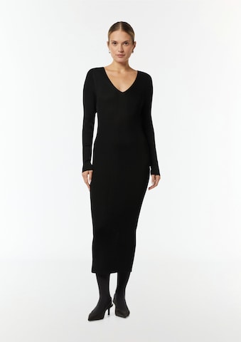 Robe COMMA en noir : devant