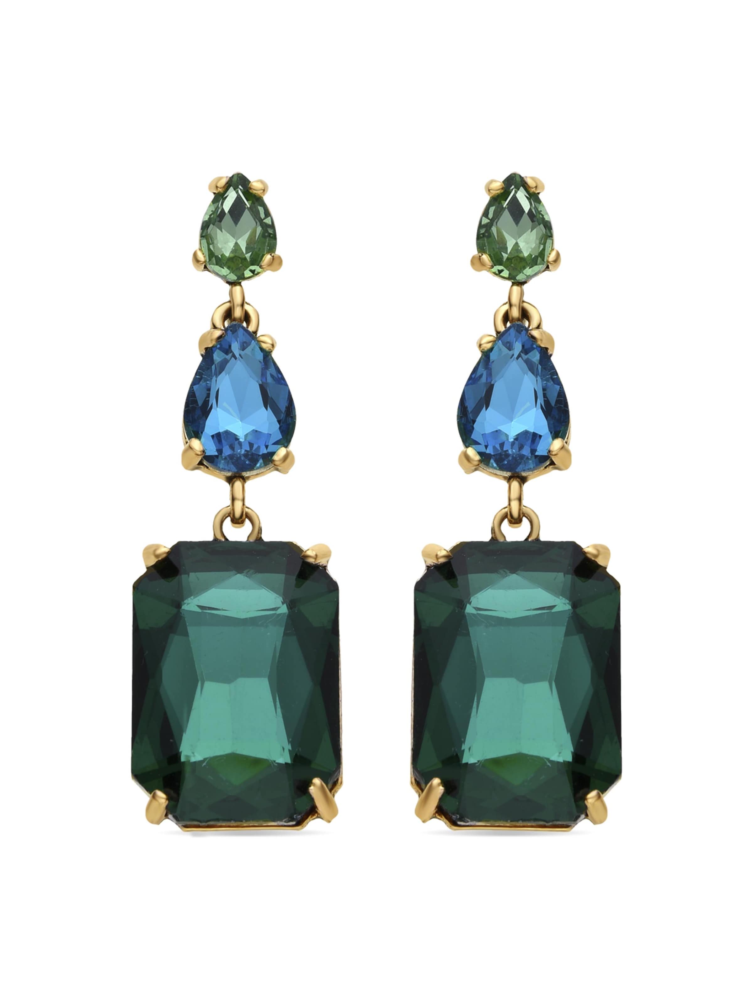 Luxenter Ohrringe 'Lali'‌‌‌‌‌ in Mischfarben: Vorderseite