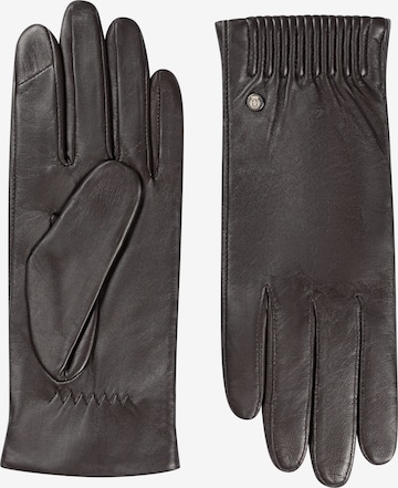 Gants 'ARIZONA TOUCH' Roeckl en marron : devant