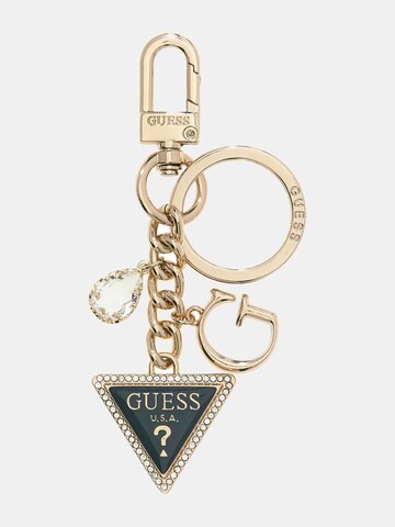 GUESS Key Ring in Gold: front