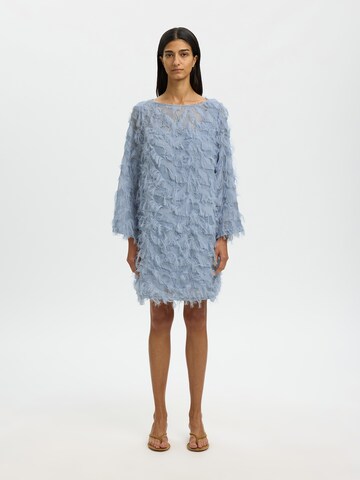 SELECTED - Vestido 'SLFMYLINE' en azul