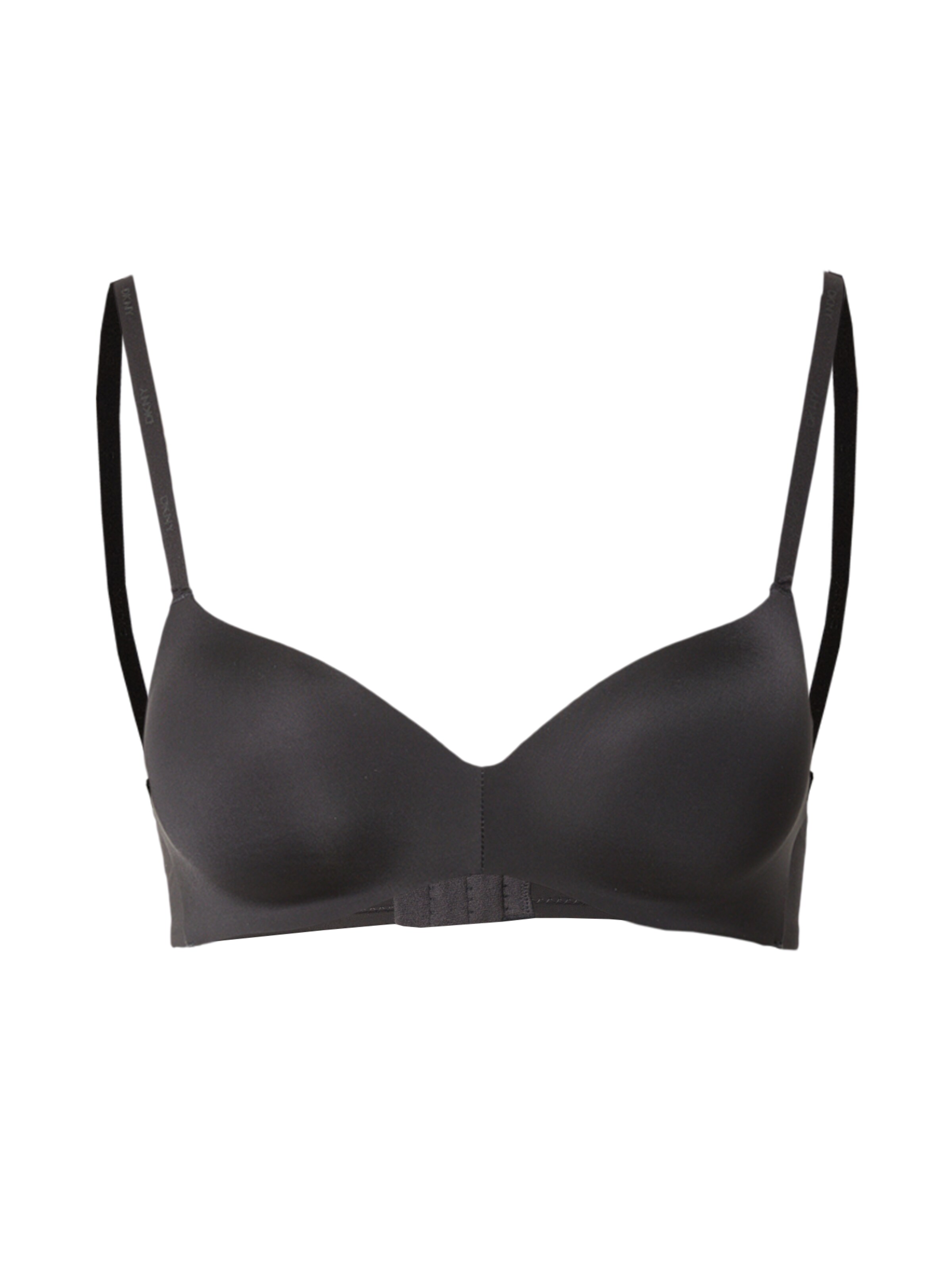 DKNY Intimates T-shirt Bra 'Litewear' in Black: front