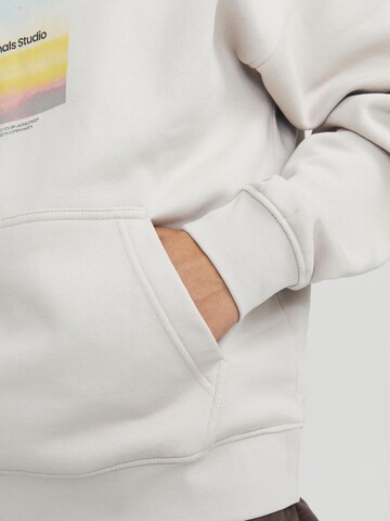 Sweat-shirt 'VESTERBRO AQUA' JACK & JONES en beige