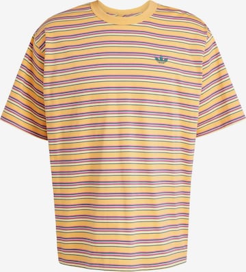 ADIDAS ORIGINALS - Camisa 'Stripe' em amarelo: frente