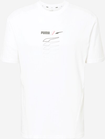 PUMA Functioneel shirt in de kleur Grijs / Lichtroze / Zwart / Offwhite, Productweergave