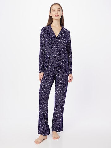 Hunkemöller Pyjama in Blauw: voorkant
