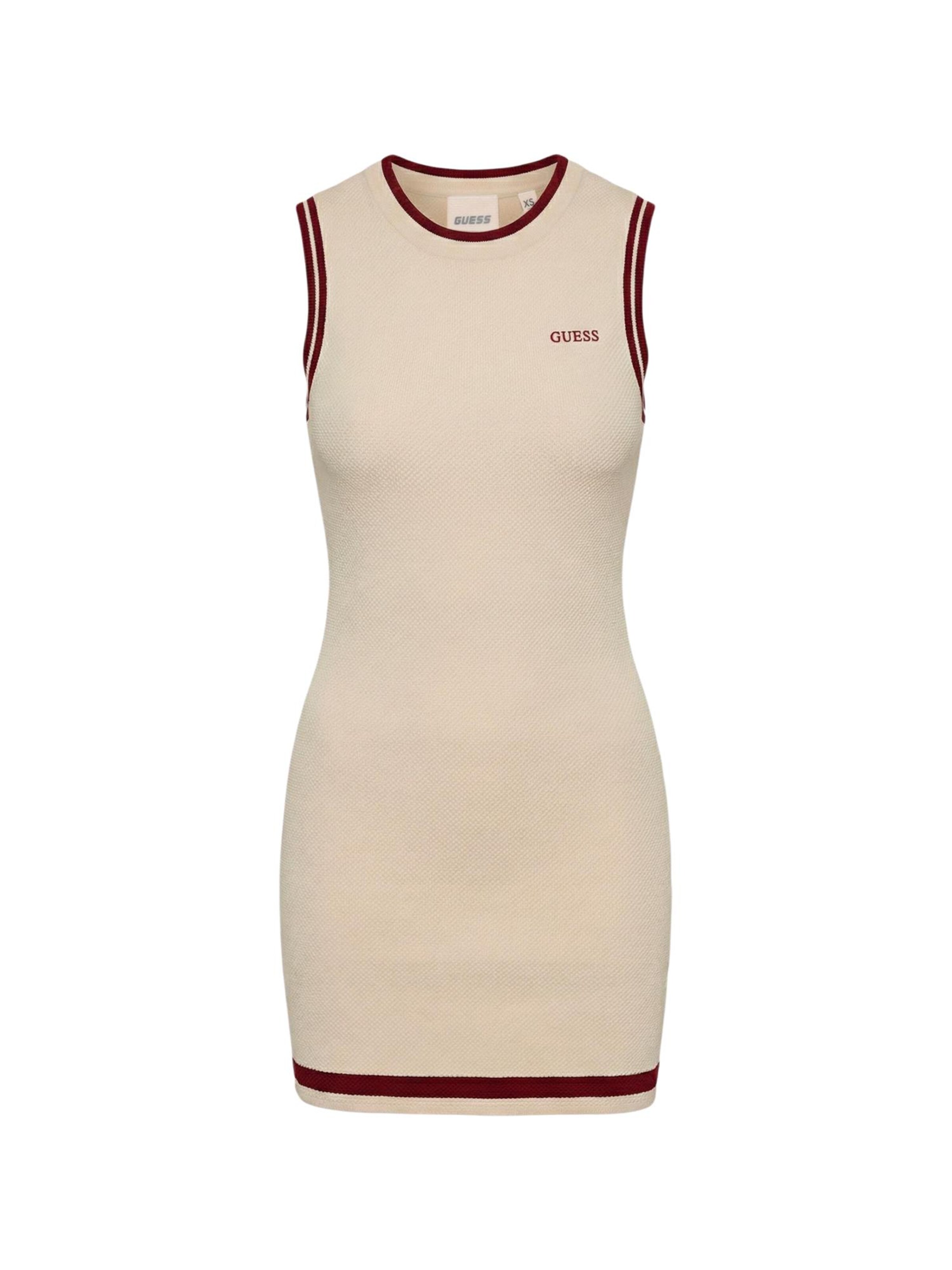 Abito 'GABRY CN SL SHORT DRESS SWTR V6GK04 Z0648' di GUESS in beige