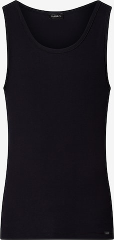 Hanro Undershirt ' Cotton Essentials ' in Black: front