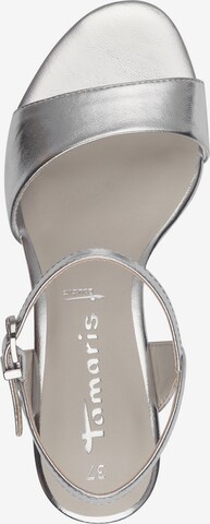 TAMARIS Strap Sandals in Silver