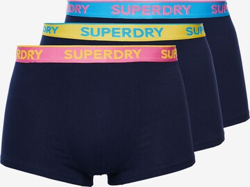 Superdry - Regular Boxers em azul: frente