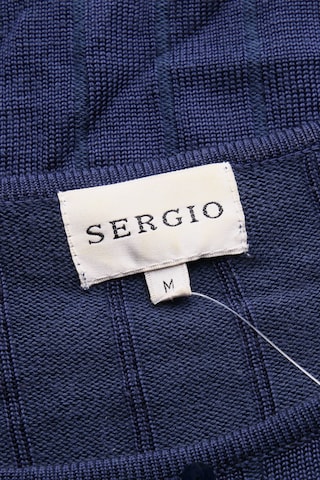 SERGIO Pullover M in Blau