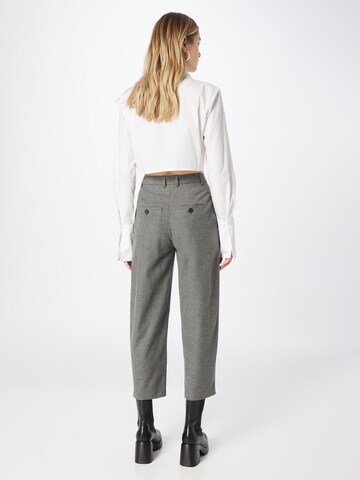 DRYKORN Regular Pleat-front trousers 'EARLY' in Grey