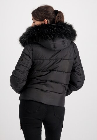 ALPHA INDUSTRIES Vinterjakke i sort