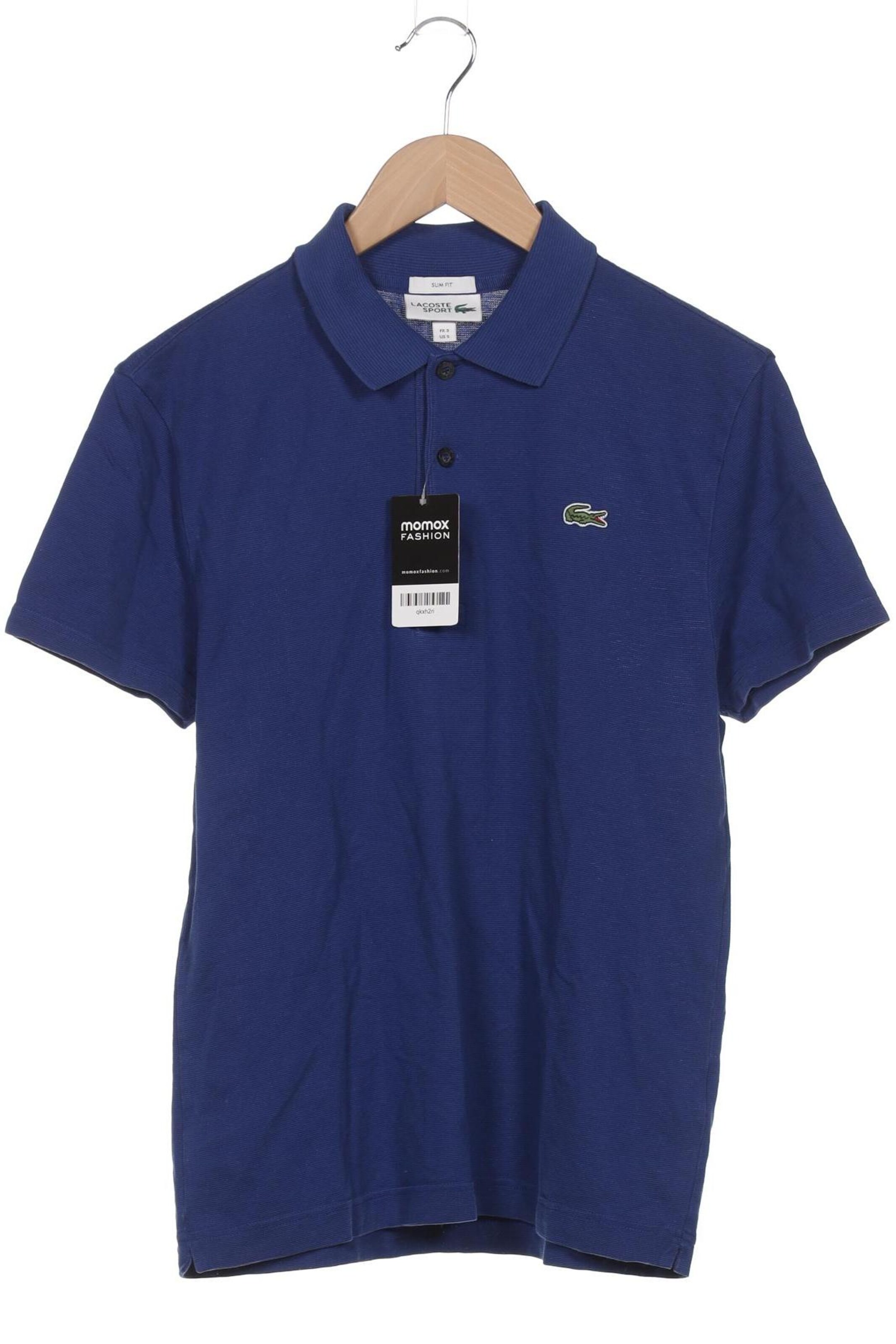 Lacoste Sport Poloshirt M in Blau: Vorderseite