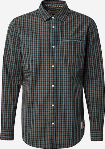 Coupe regular Chemise SCOTCH & SODA en vert : devant