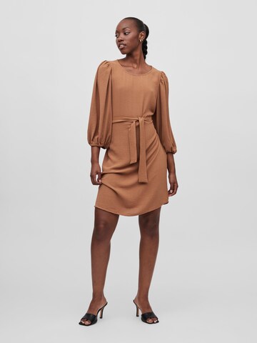 VILA Dress 'SURASHIL' in Brown