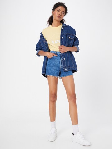 LEVI'S ® Shirt 'The Perfect Tee' in Yellow