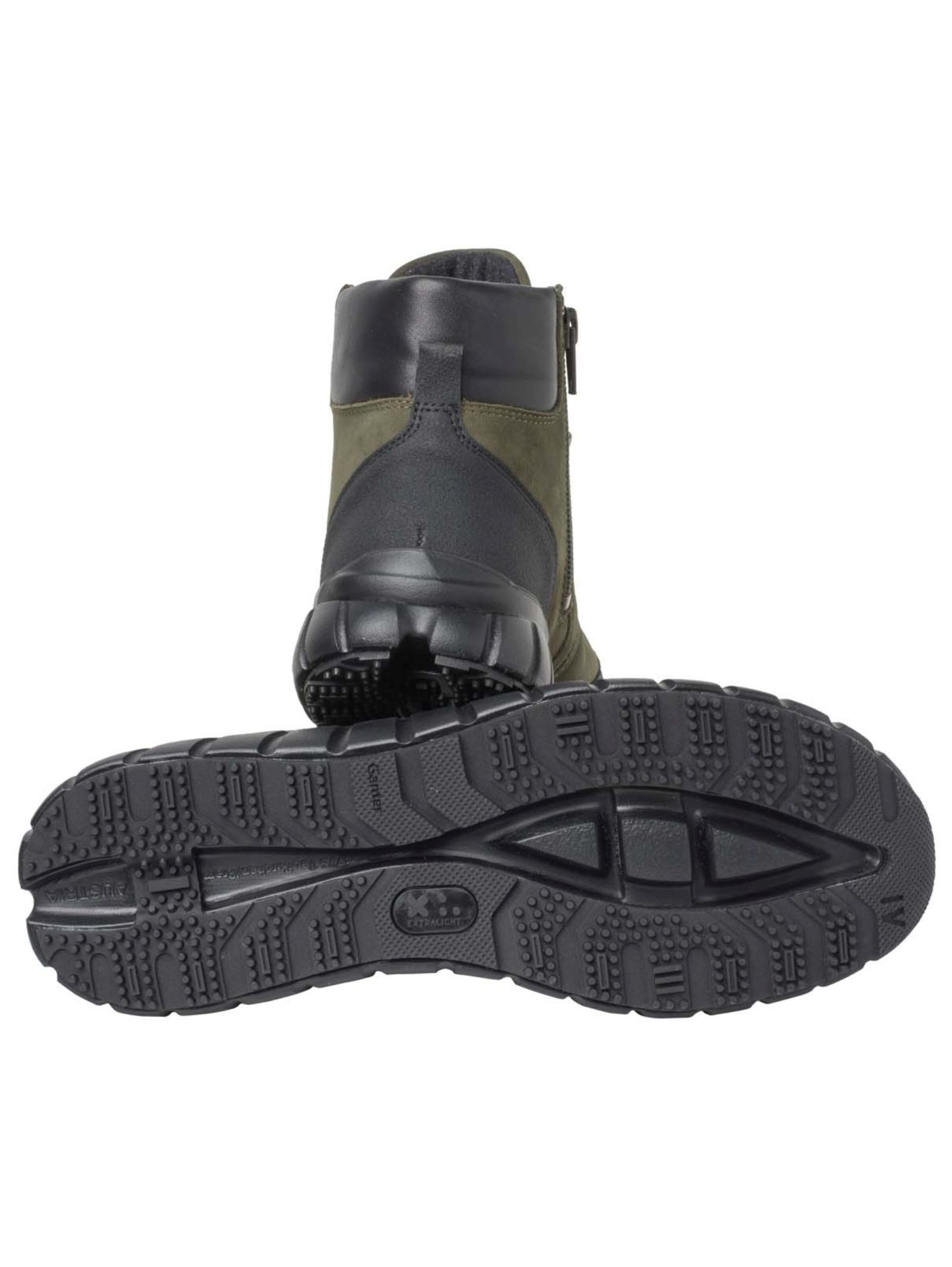 Bottines à lacets Ganter en vert