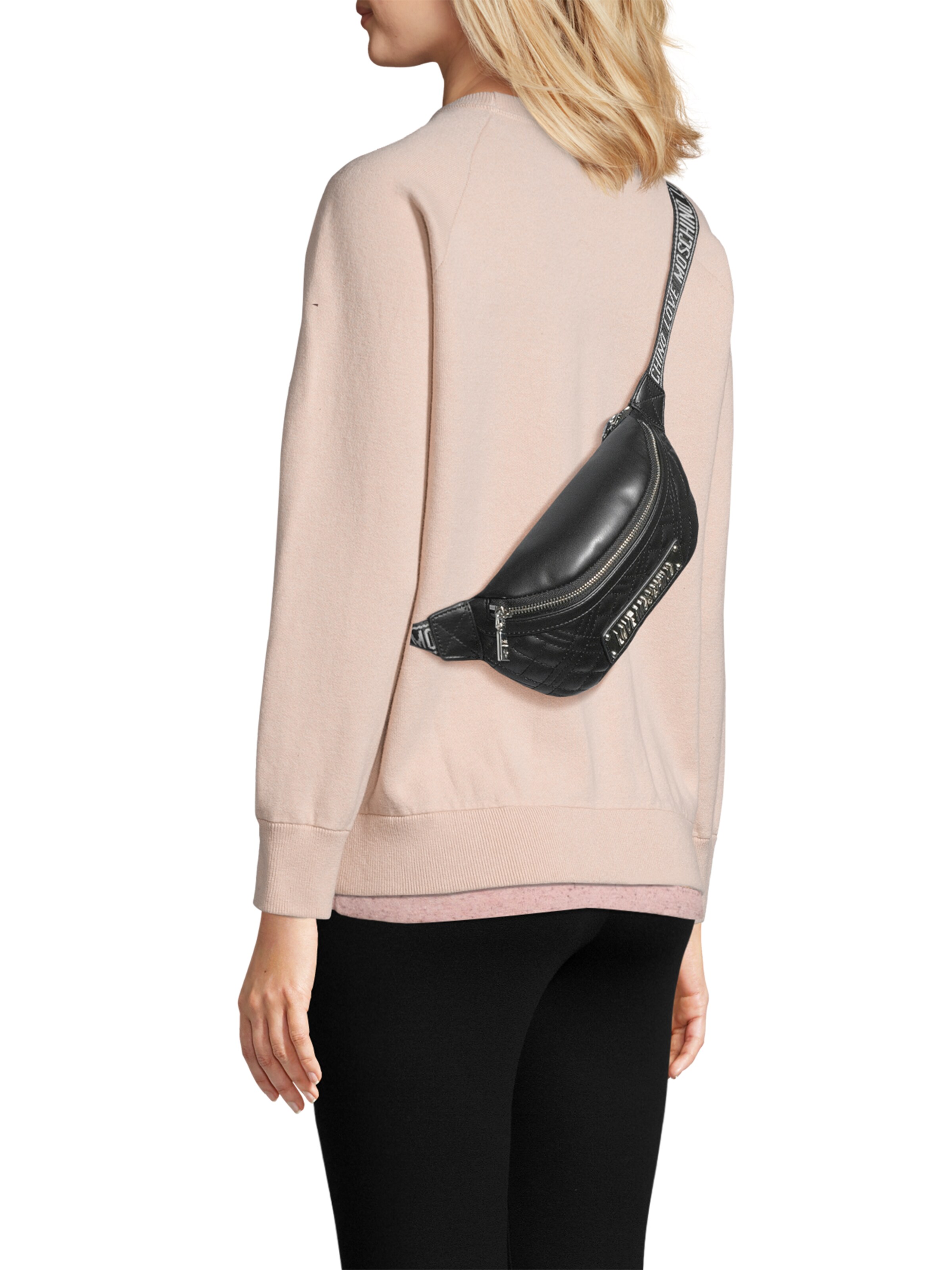 Love Moschino Övtáska 'MARSUPIO' - fekete