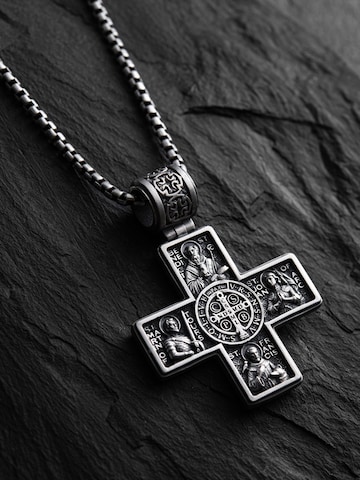Brelocuri 'GUARDIAN SAINTS' de la REYTEL pe argintiu