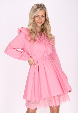 IZIA Kleid in Pink: Vorderseite