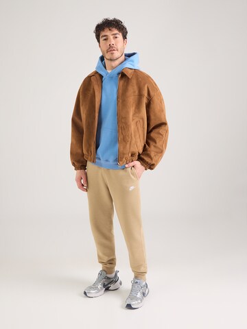 Abercrombie & Fitch Sweatshirt 'ESSENTIAL' in Blauw