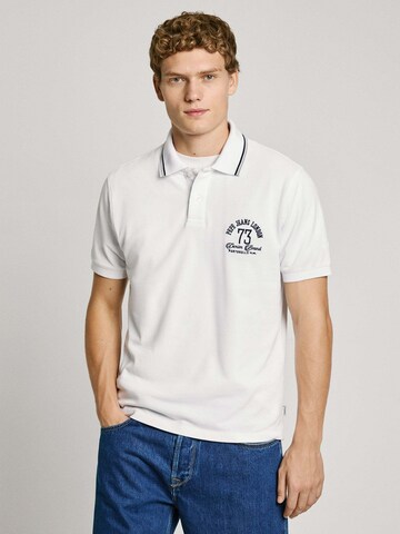 T-Shirt 'Bradley' Pepe Jeans en blanc : devant