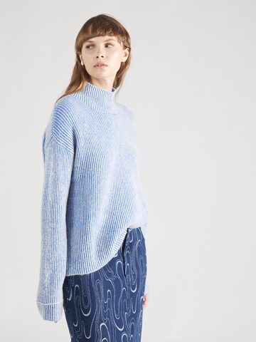 Pull-over 'PRESLAVA' FRNCH PARIS en bleu : devant