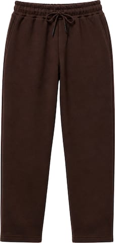 LOUIS LECLER Trousers 'Lucien' in Brown: front