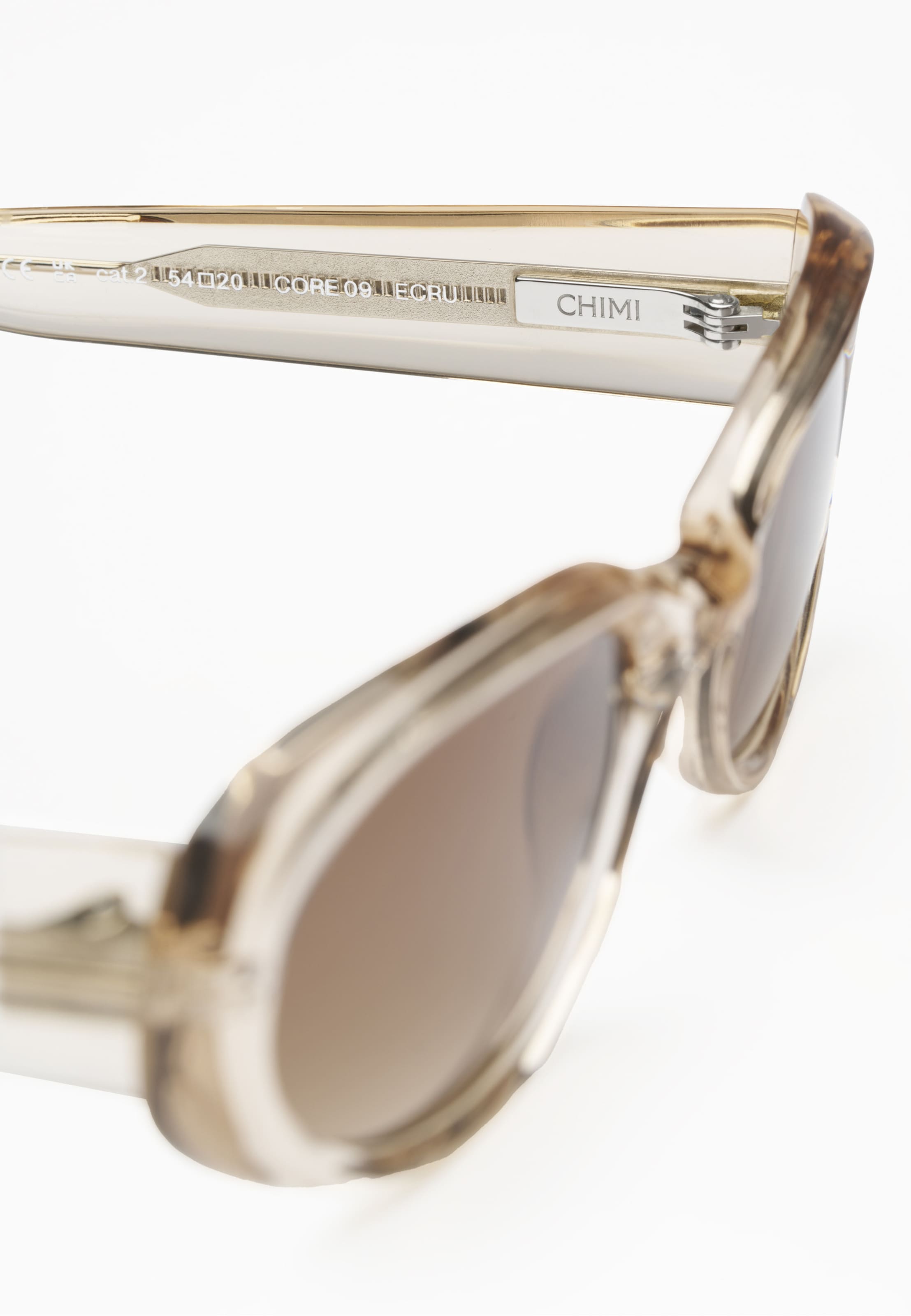 CHIMI Zonnebril '09.4M' in Beige