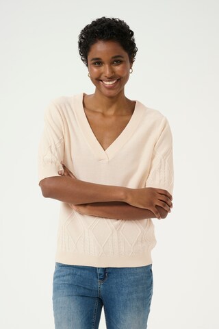 CULTURE Sweater 'Luisa' in Beige: front