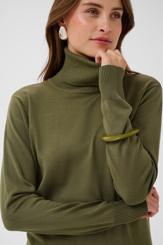 SAINT TROPEZ - Vestido de malha 'Mila' em verde